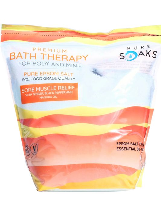 Sore Muscle Relief Bath Soak – 3.75 kg