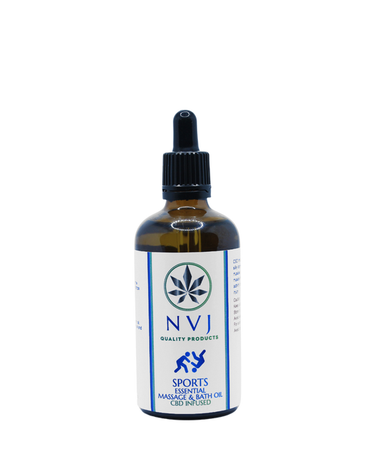 NVJ Sports Essential Massage Oil (CBD)