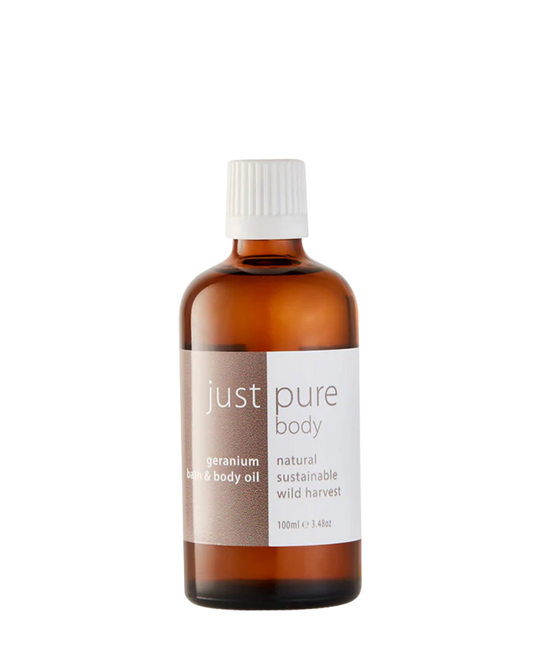Just Pure Geranium Bath & Body Oil
