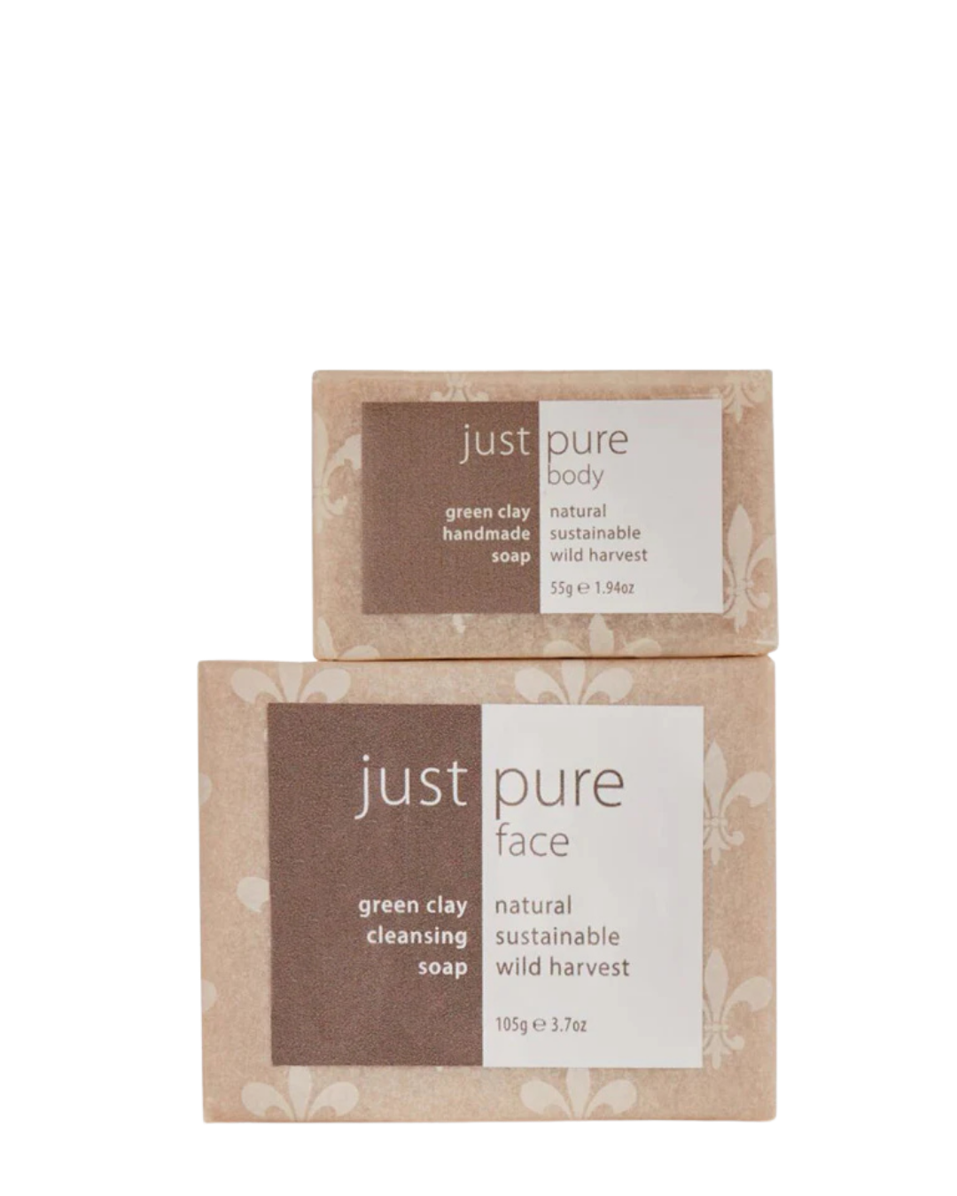 Just Pure Green Clay Cleansing Soap