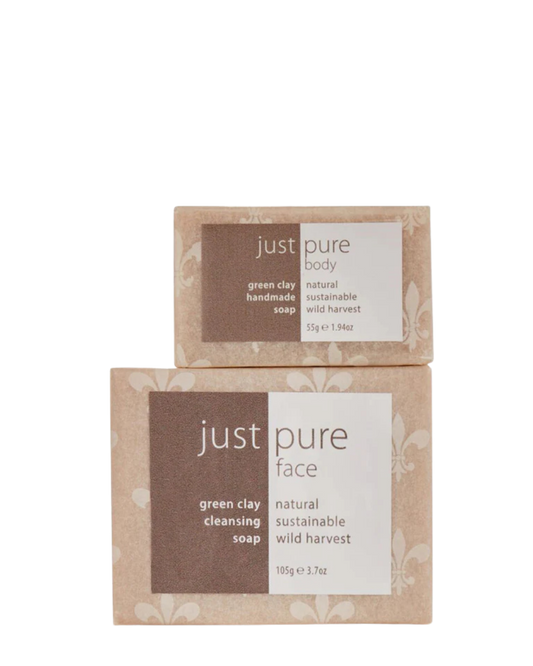 Just Pure Green Clay Cleansing Soap