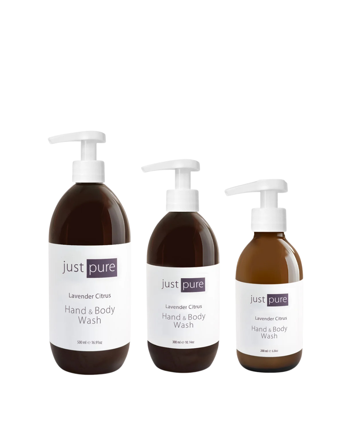 Just Pure Lavender Citrus Hand & Body Wash